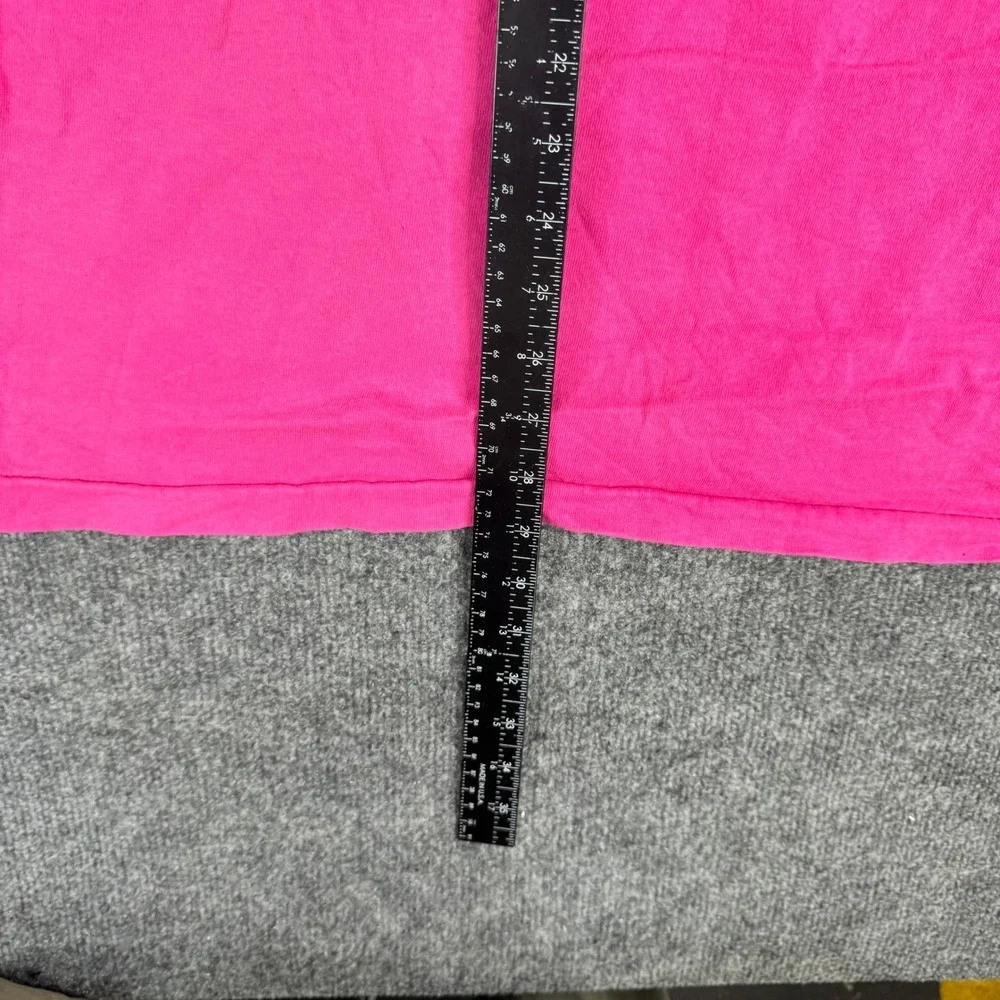 Fruit of the Loom T-Shirt Mens Size XL Pink CMN Telethon Graphic Vintage USA